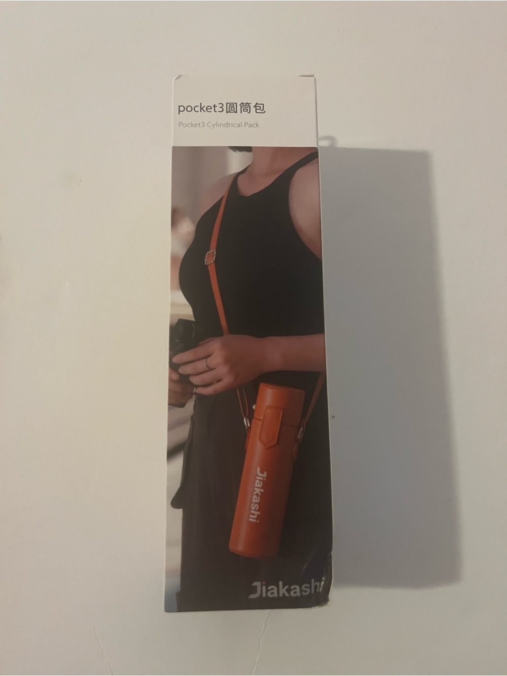Jiakashi Pocket3 Cylindrical Pack - Orange Crossbody Bottle Bag